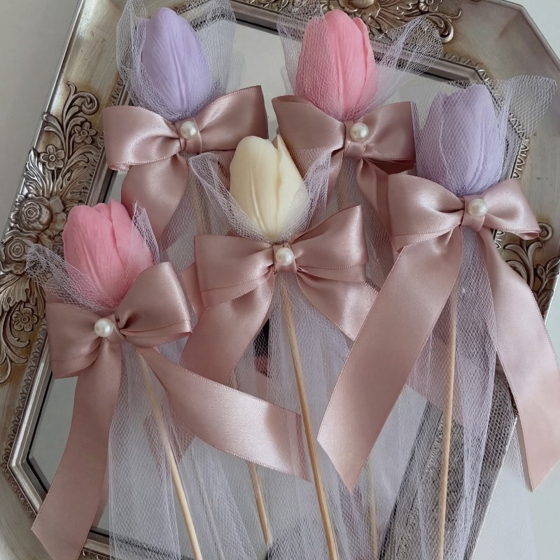 5 ароматических свечей «Тюльпа – обзор и цена Home Fragrance Gift