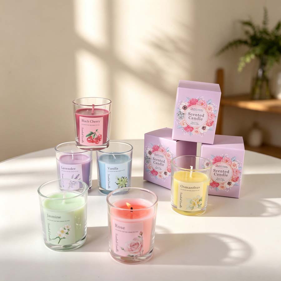 Набор ароматических свечей для – обзор и цена Home Fragrance Gift